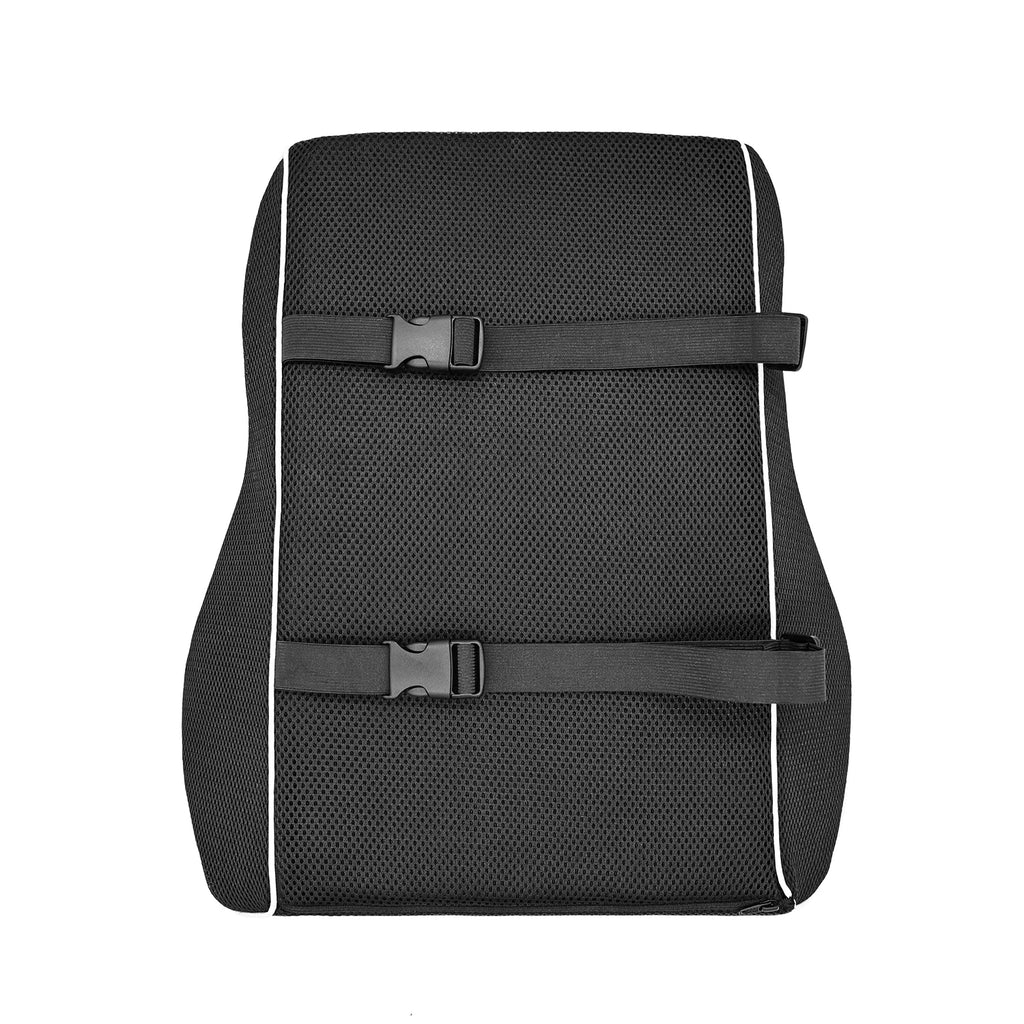 Non-Slip Memory Foam Lumbar Support Pillow | Back Pain Relief for Car, Office, Home