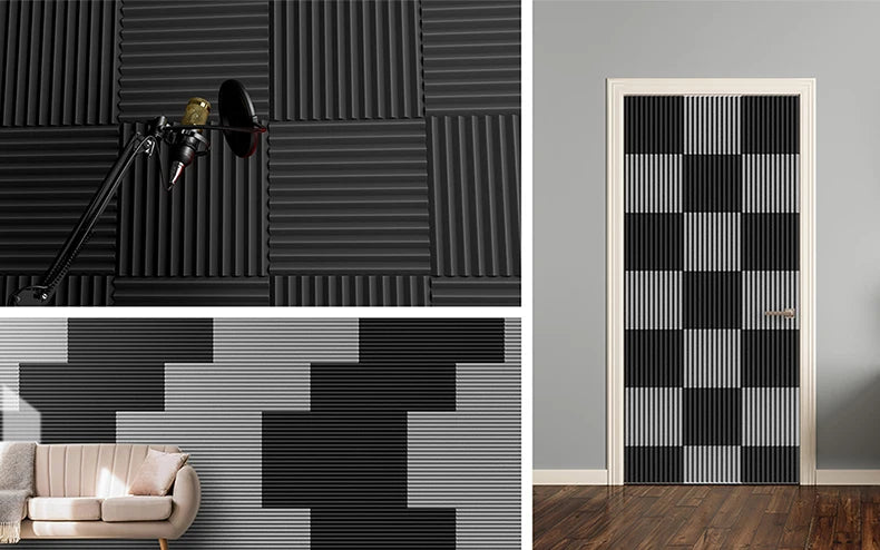TOUO Sound Absorbing Foam Panels - Studio Acoustic Treatment & Soundproofing