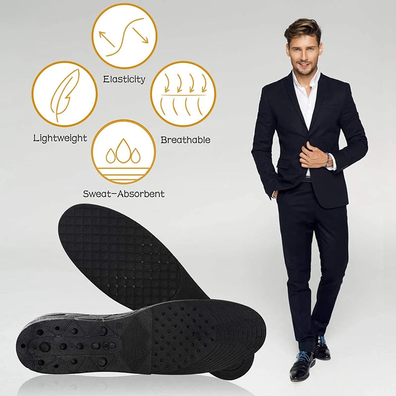 Height Increase Insoles - Air Cushion Shoe Lifts (3-9cm) for Men & Women