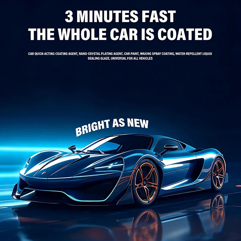 Car Paint Nano Coating Kit | High Gloss & Scratch Protection