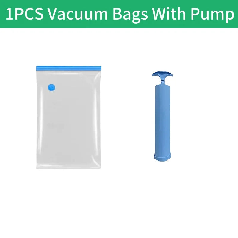 Vacuum Storage Bags 1-10 Pack | Space Saver for Comforters & Travel