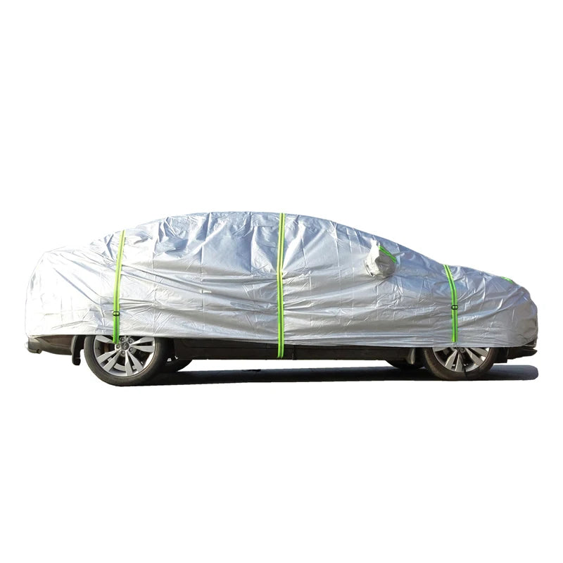 Vabena Universal Car Cover | All-Weather Outdoor Protection Snow Sun Dust Shield