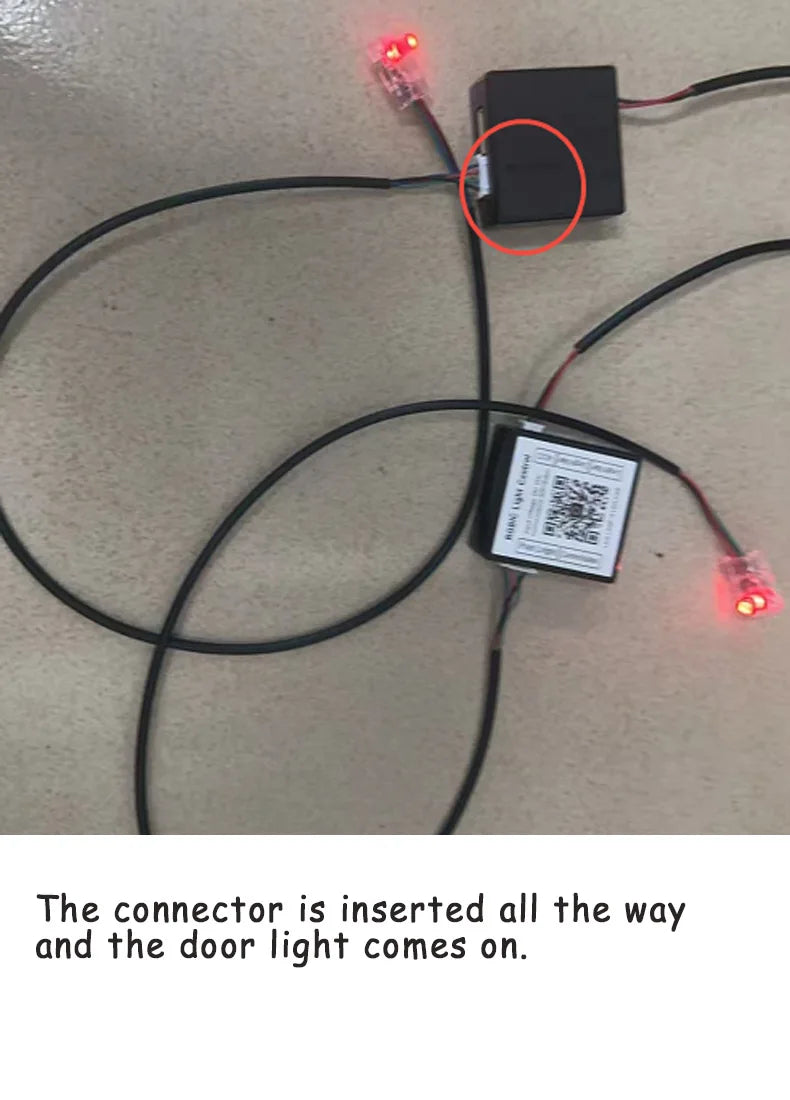 RGB LED Car Ambient Light Kit - APP Control Streamer Atmosphere Lamp