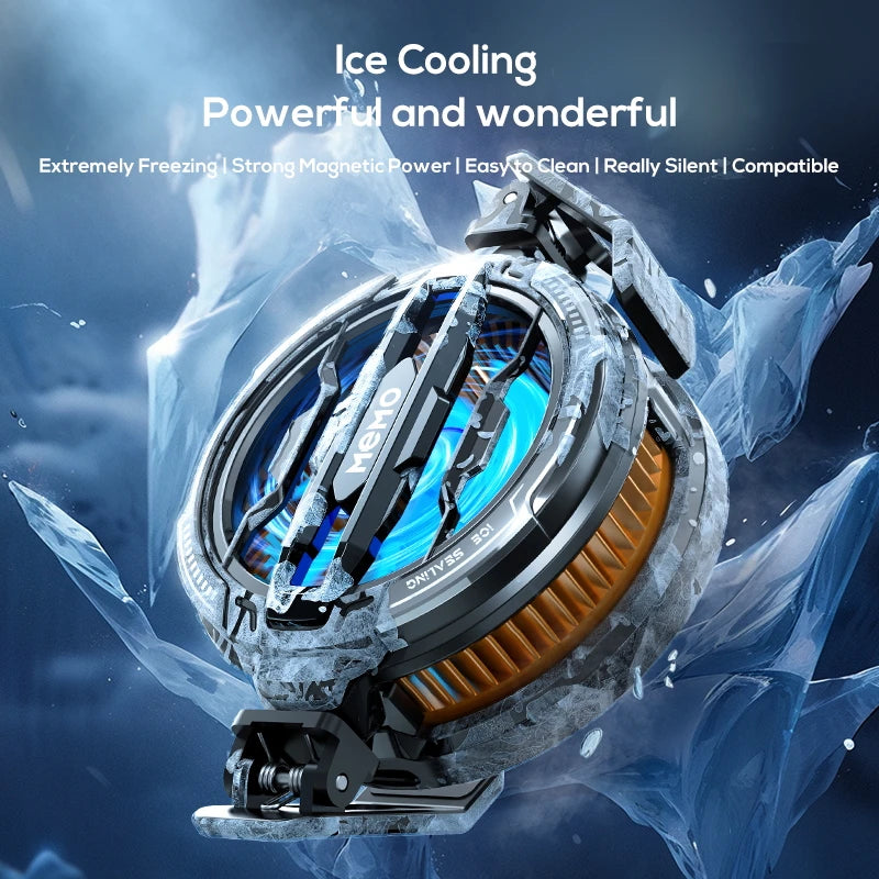 MEMO CX08 Pro Fast Cooling Magnetic/Clip Phone Cooler Radiator