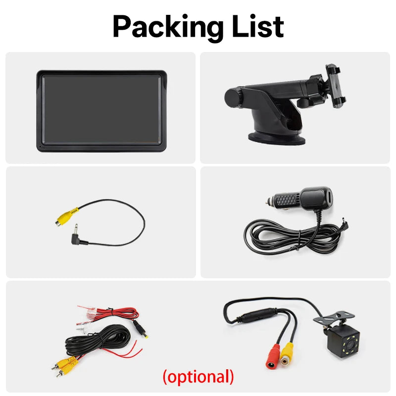Hippcron 7inch Wireless CarPlay Android Auto Portable Car Radio