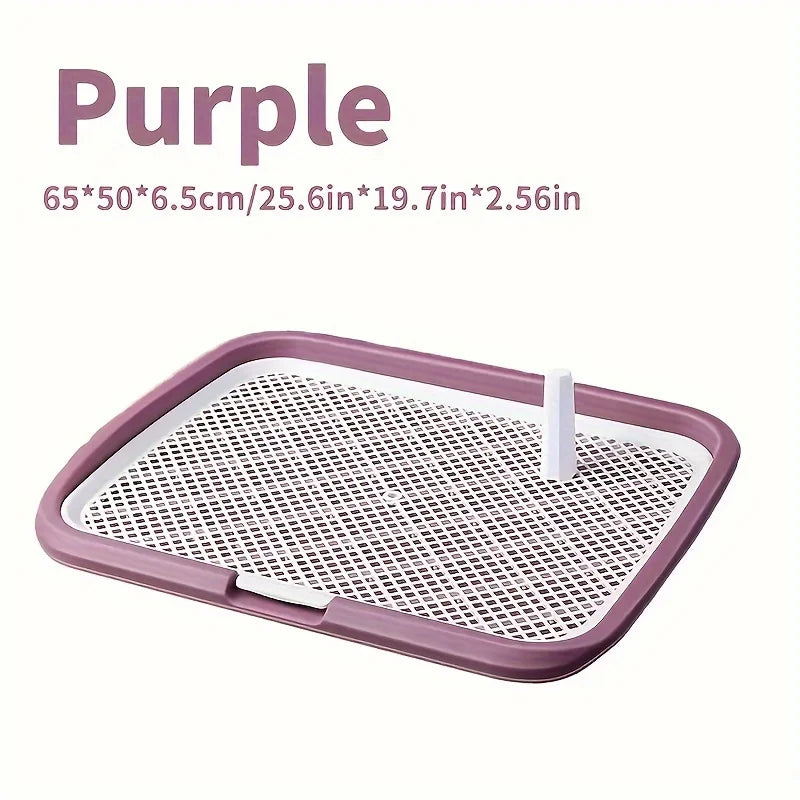 Vabena Dog Potty Training Toilet | Reusable Pee Pad Holder with Net