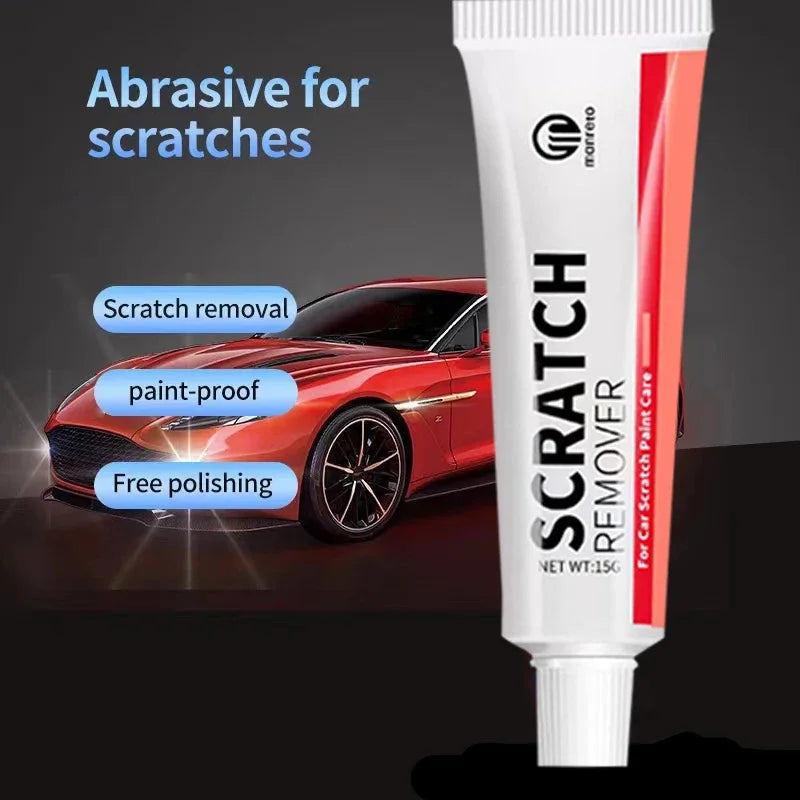 Car Scratch Remover Polish - Paint Repair Kit & Auto Care Tools