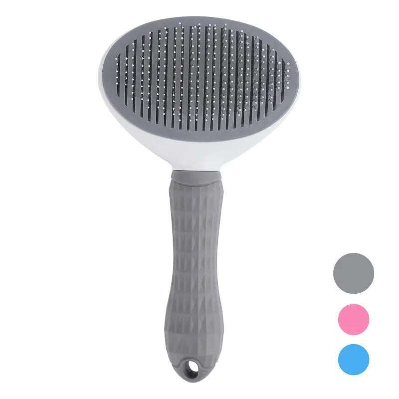 Self Cleaning Pet Brush & Dematting Comb - Dogs & Cats