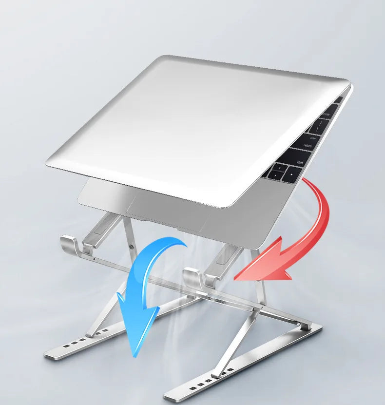 Dawndesslo Ergonomic Laptop Stand - Adjustable Desk Holder