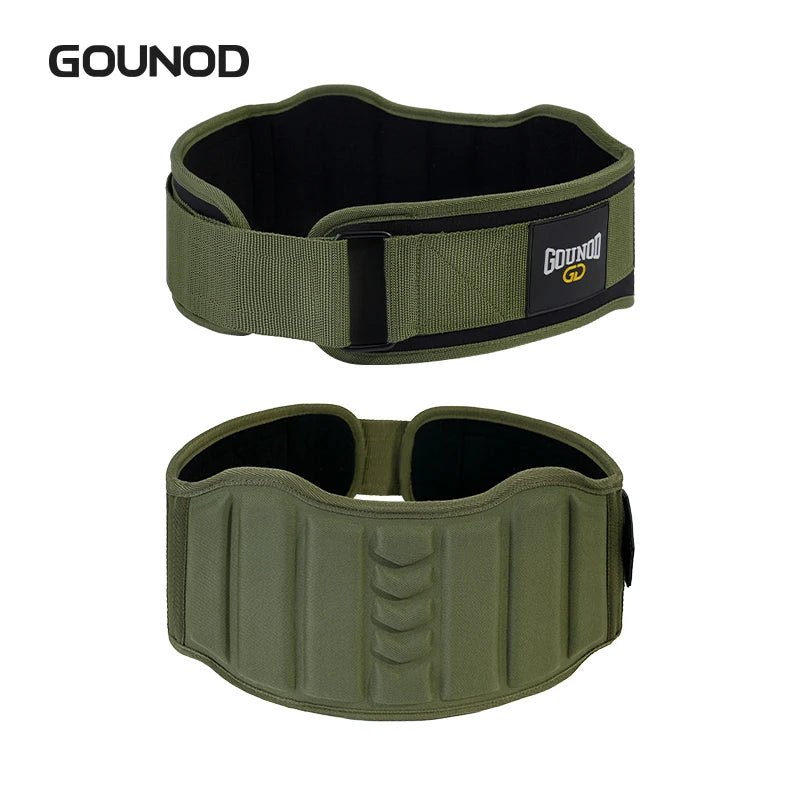GOUNOD Weight Lifting Belt - Back Support for Gym, Squats, Deadlifts & Powerlifting