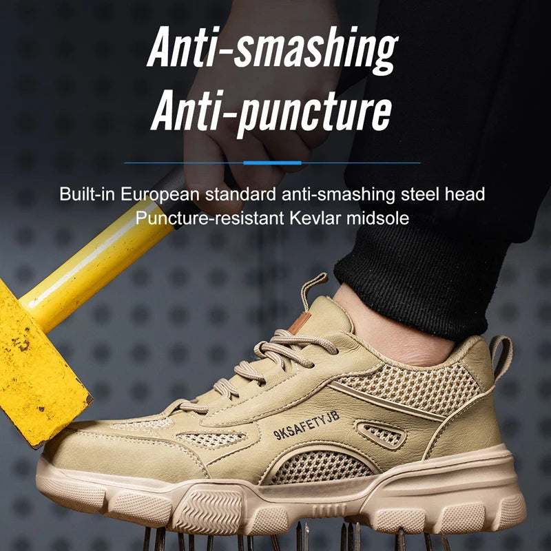 Kankeirr Unisex Sport-Style Safety Shoes - Comfort & Protection