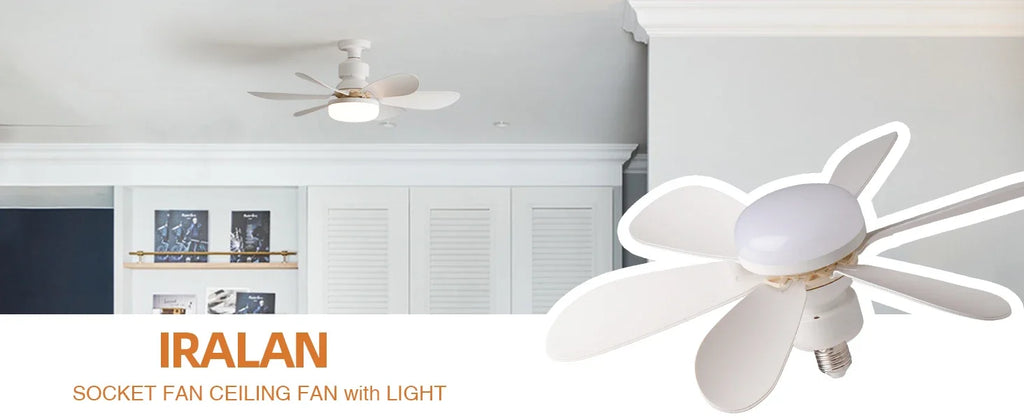 Vabena LED 40W Ceiling Fan Light E27 with Remote Dimming