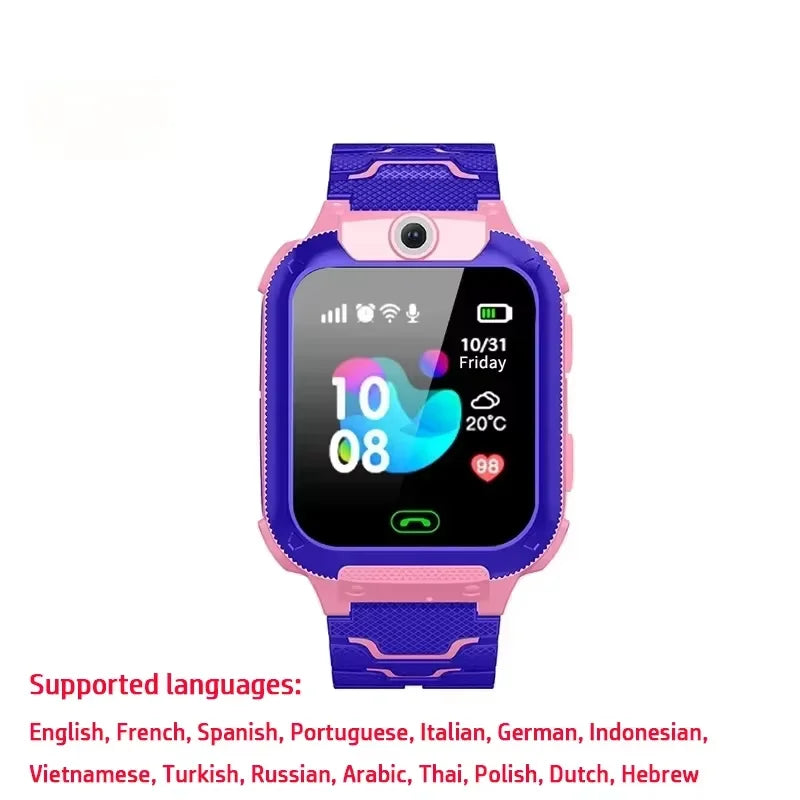 Lenovo 2026 Kids 5G Smartwatch - GPS, SOS, Call, Camera, Waterproof