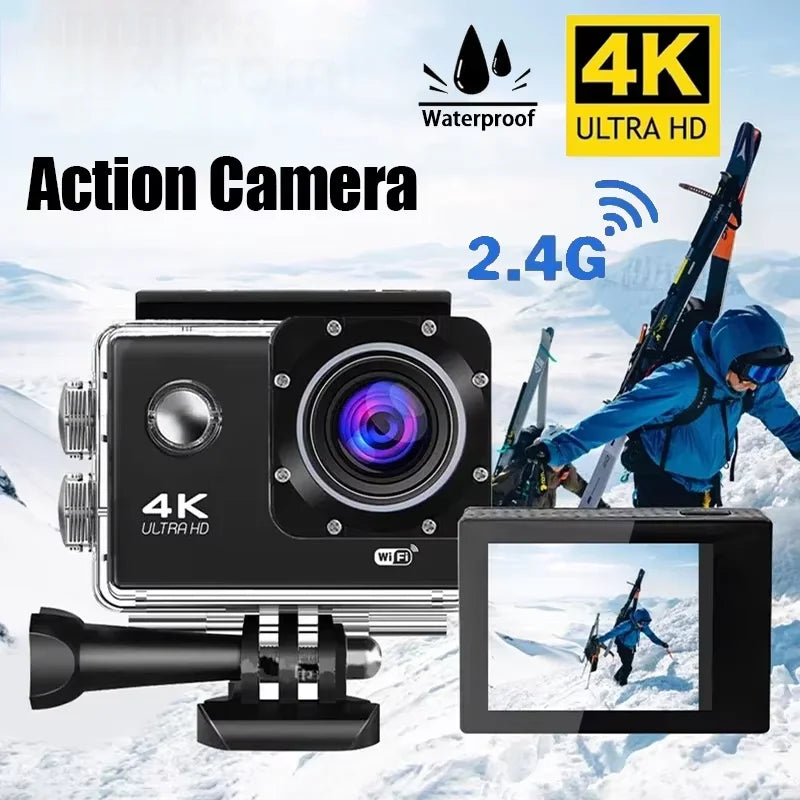 Vabena 4K Ultra HD Action Camera | Vlogging & Sports