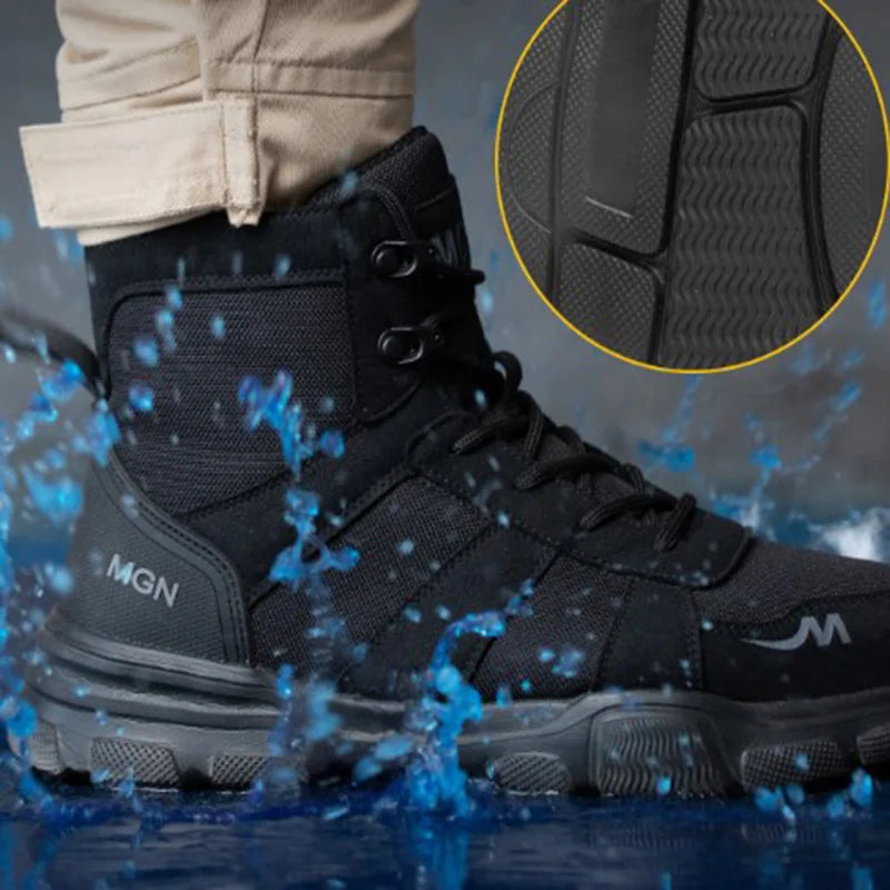 Kankeirr Industrial Non-Slip Tactical Safety Boots | Ultimate Protection