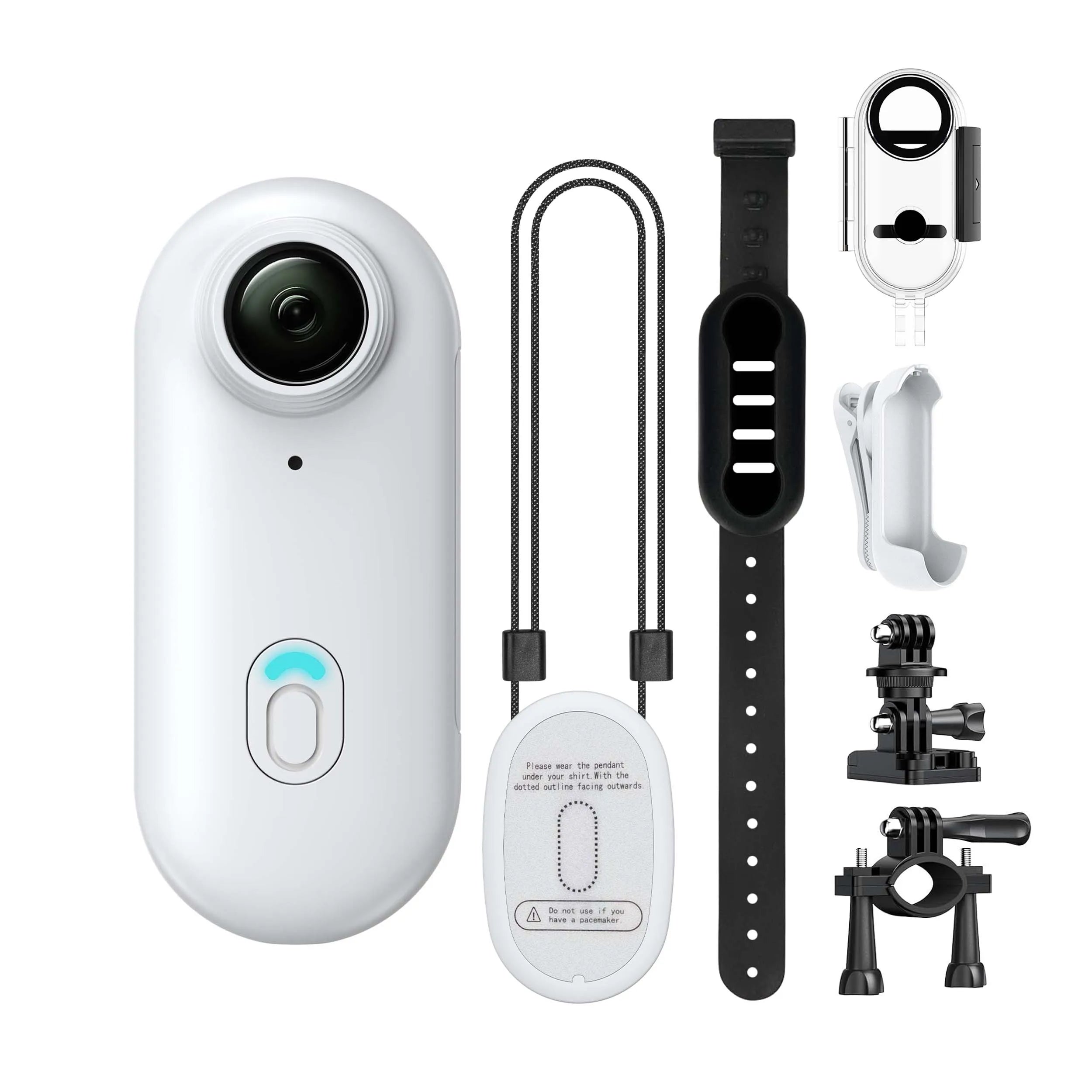 Vabena 4K Mini Action Camera - Waterproof POV Body Cam for Adventures