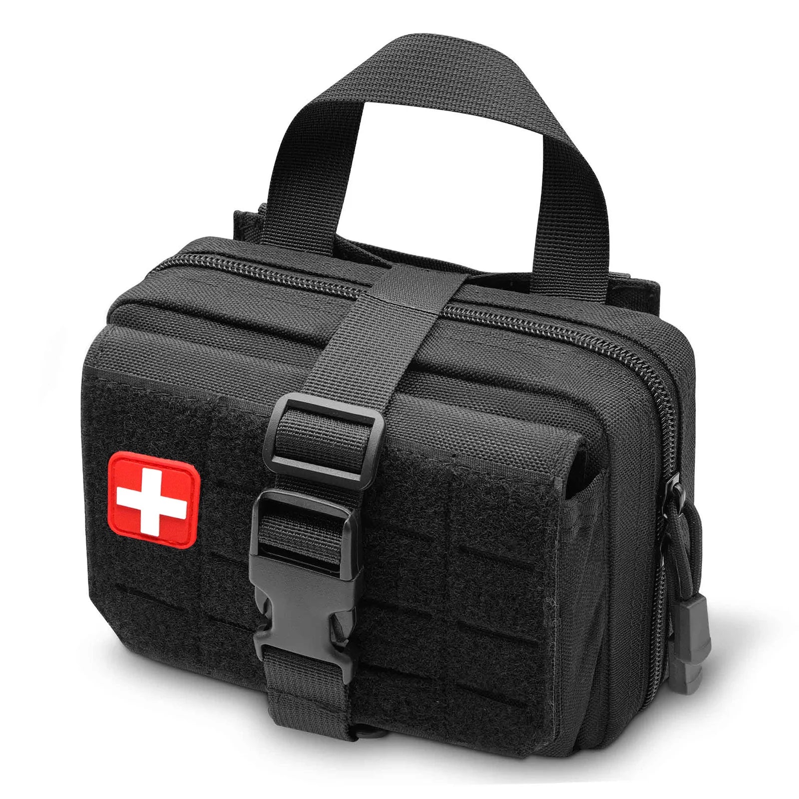Tactical MOLLE Rip Away IFAK Pouch - First Aid Medical EMT Belt Pouch