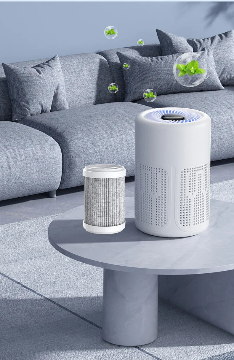 TINSOL Mini Air Purifier - HEPA Filter & Negative Ion Technology
