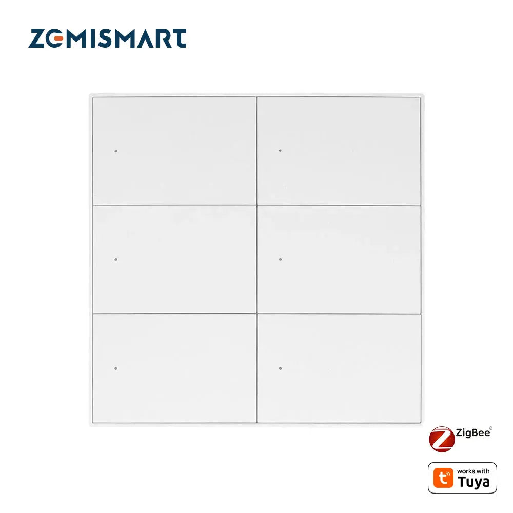 Zemismart Smart Scene Controller - Wall Mount Home Automation