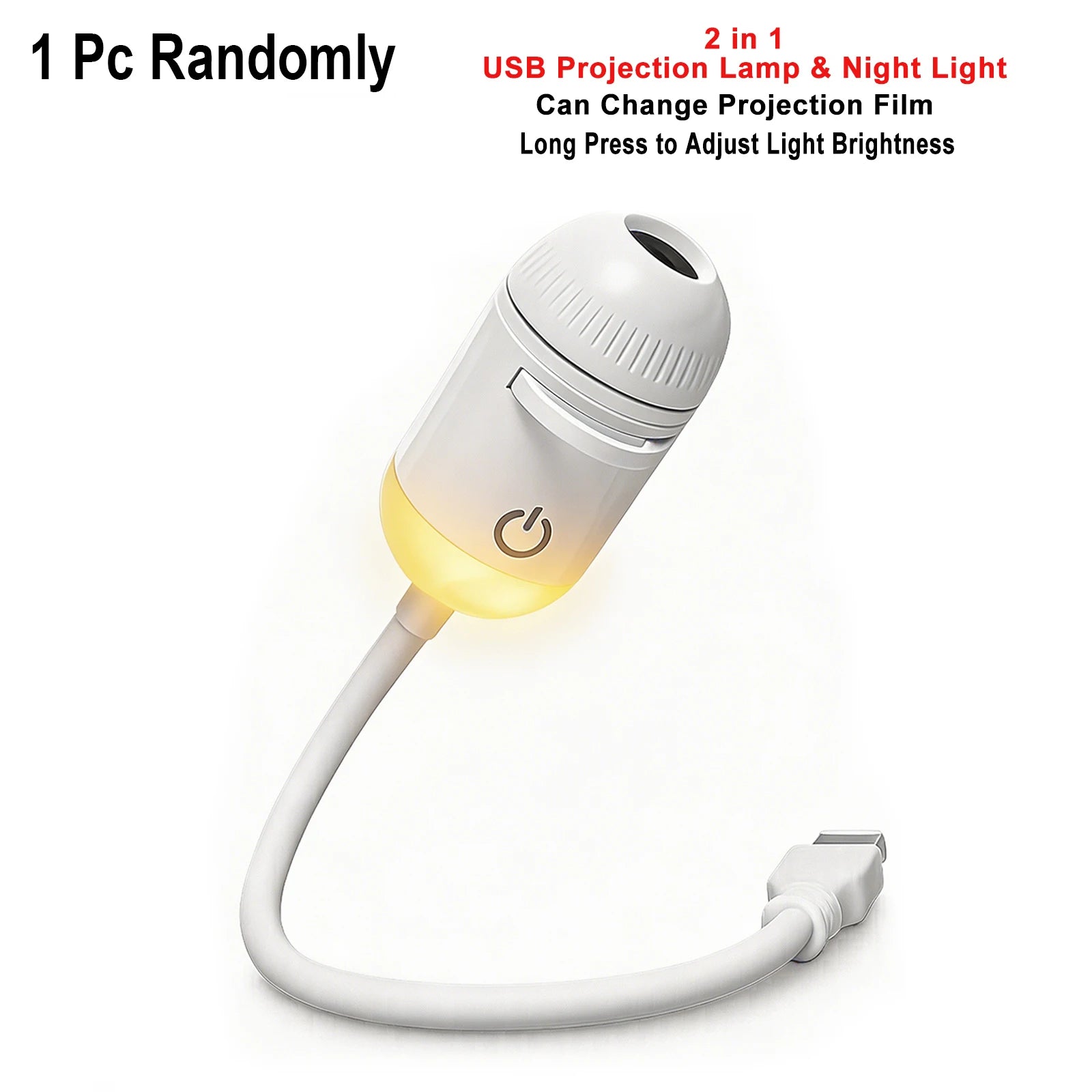 USB Car Star Projector Light | LED Interior Ambient Galaxy Lighting