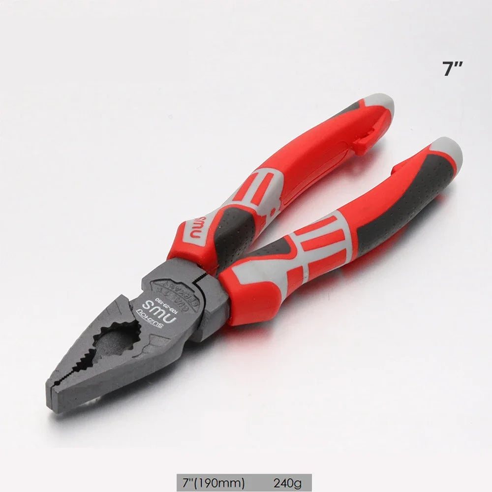 Cr-V Steel Wire Cutter Pliers - 6-8 Inch, Sharp, Professional & DIY Hand Tool