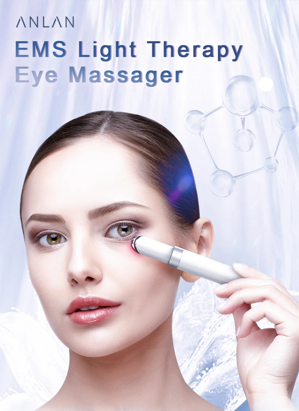 ANLAN Electric Eye Massager | Microcurrent Skin Lifting, Wrinkle & Dark Circle Remover