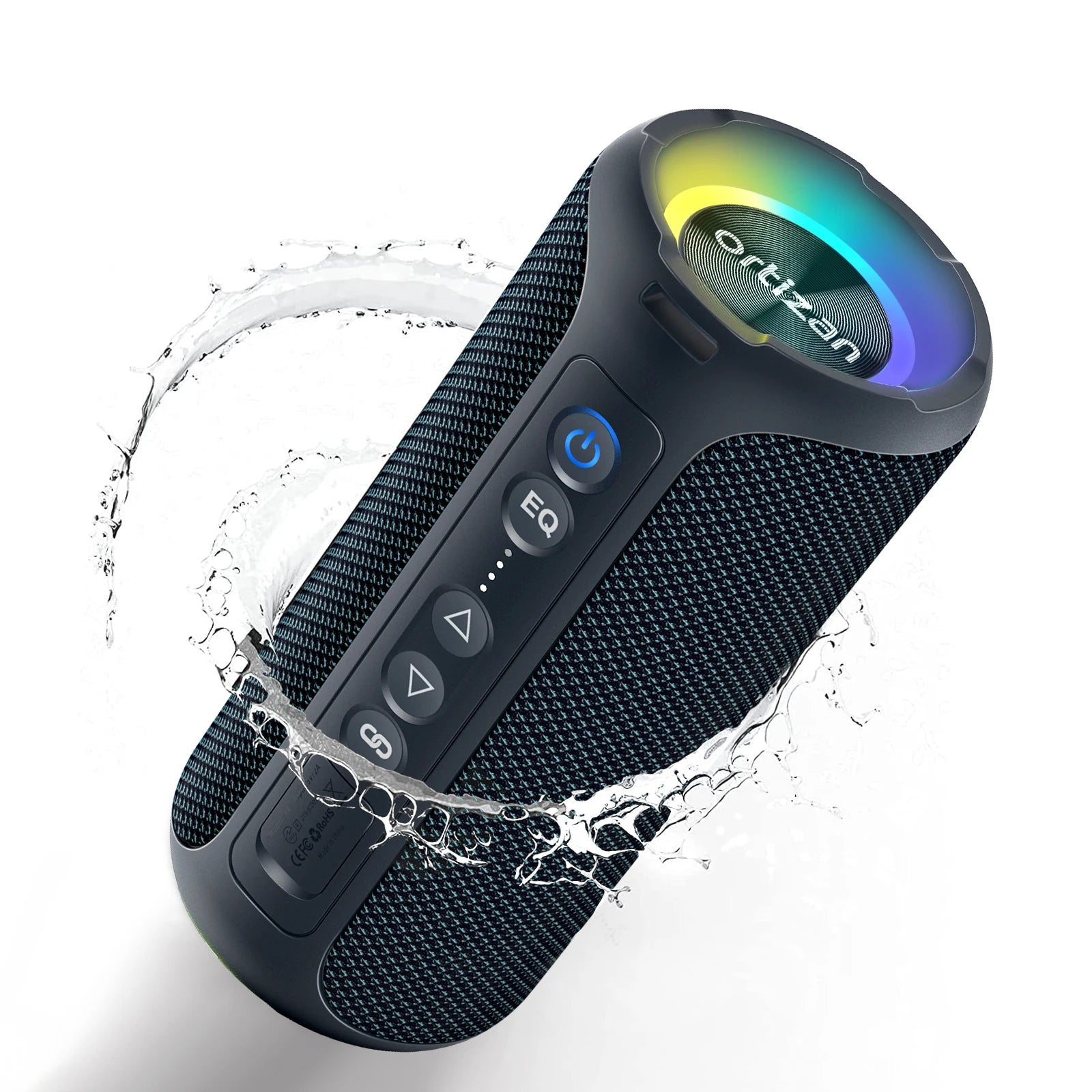 Ortizan 40W Enhanced Bass IP7 Waterproof Outdoor Bluetooth Speaker
