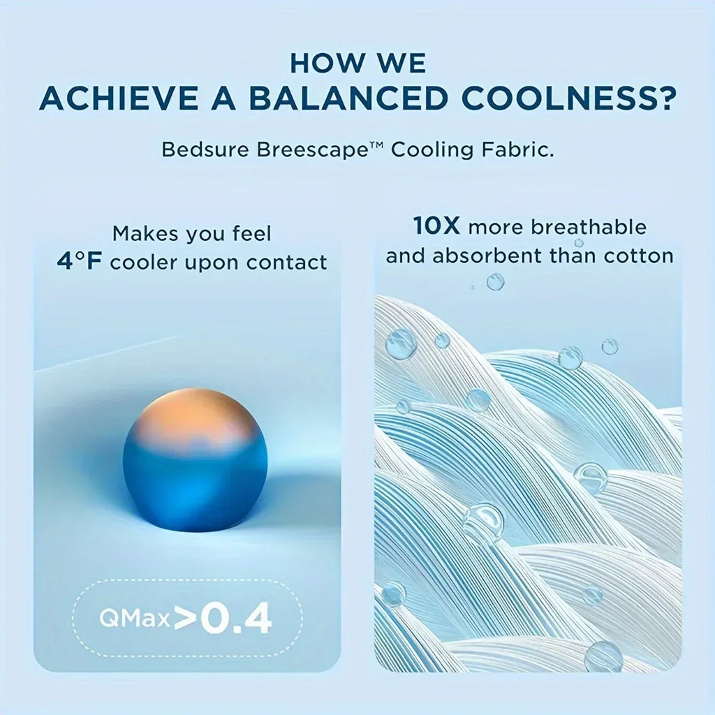 Silk Cooling Quilt for Summer Bed | Breathable & Light