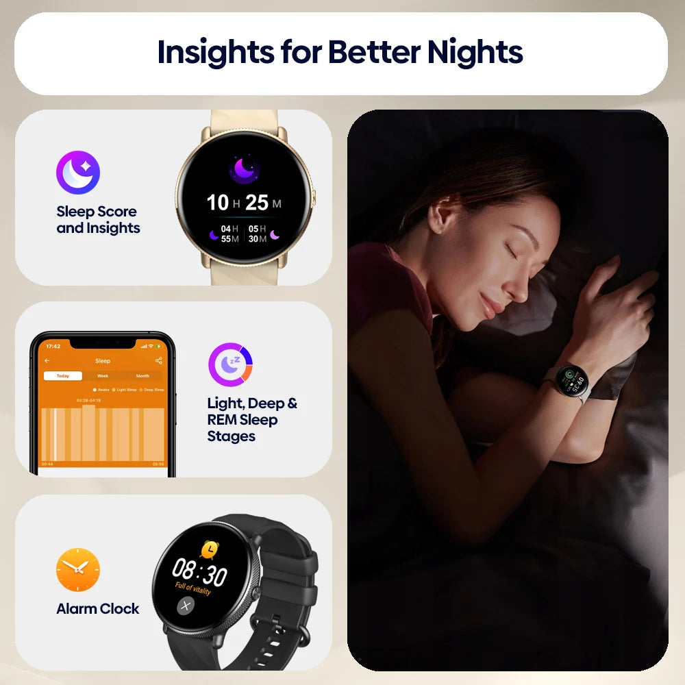 Zeblaze GTR 3 Pro: Voice Calling Smart Watch with AMOLED Display & 316L Steel Frame