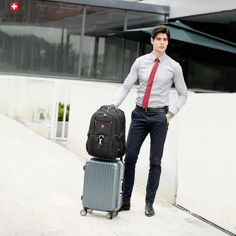 SWISS MILITARY Heavy-Duty Travel Backpack | Durable & Spacious