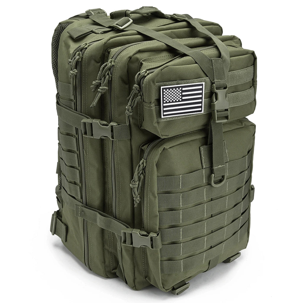 ReFire Gear 50L Tactical Assault Pack - Durable Military Backpack