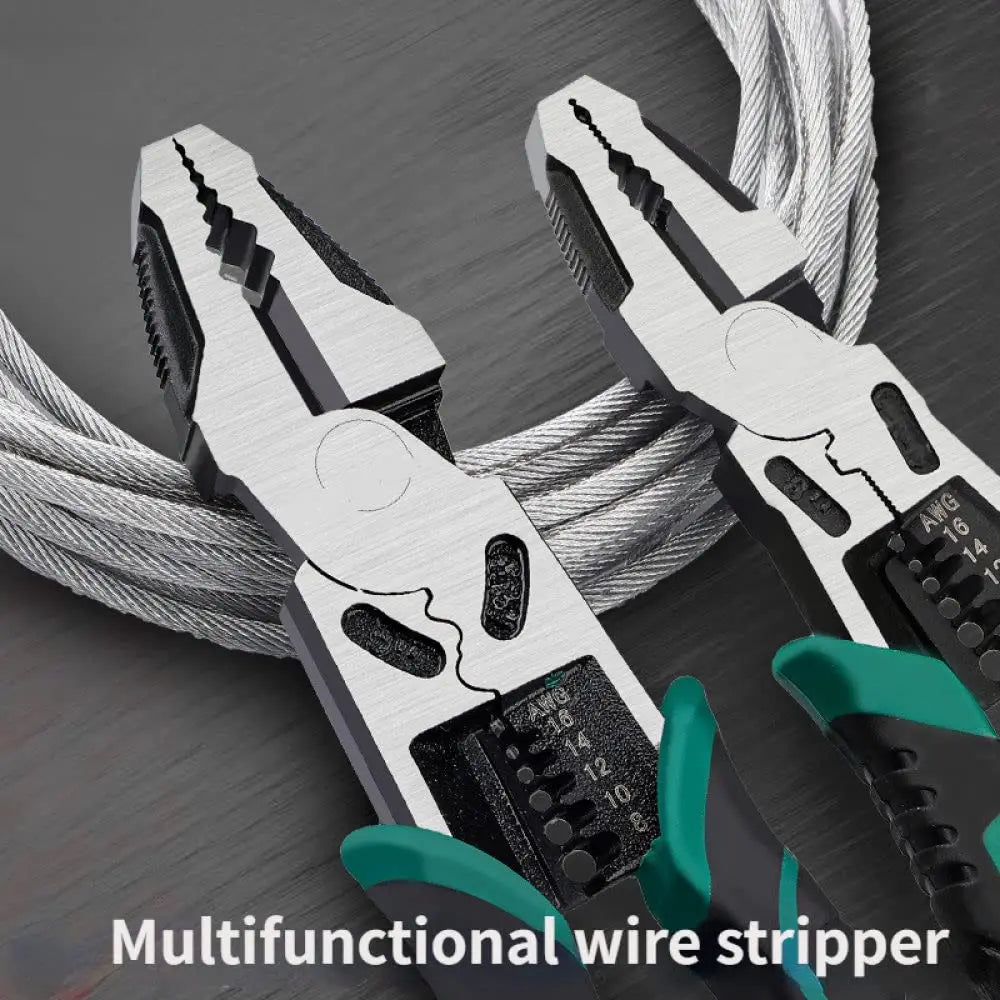 9-Inch Heavy Duty Wire Cutter | Precision Needle Nose Pliers