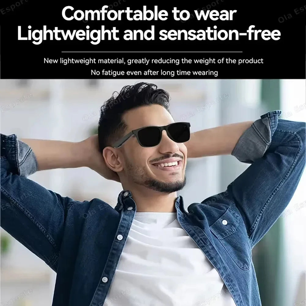 Lenovo 2026 AI Smart Glasses 8K | Touch Control Photo Video Translator