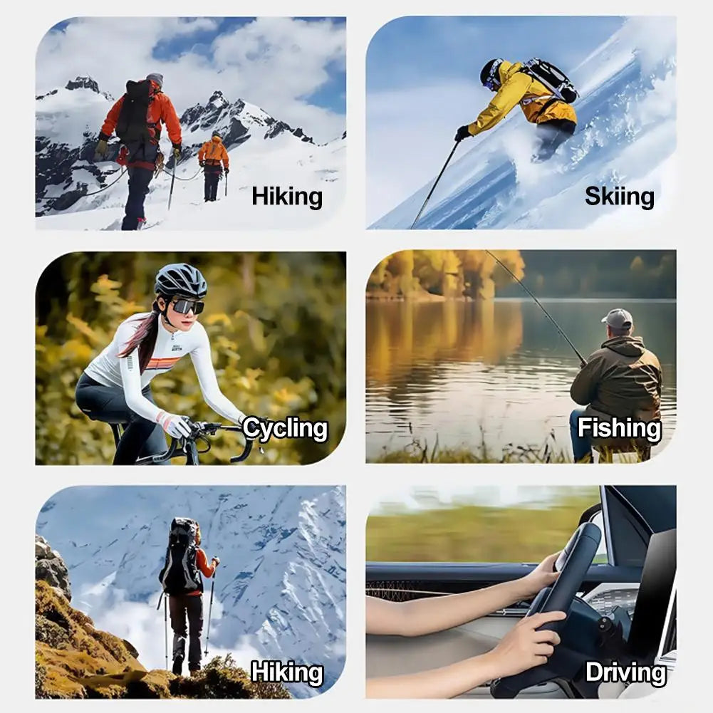 DIXSG HD Video Glasses - Action Camera Sunglasses for Sports