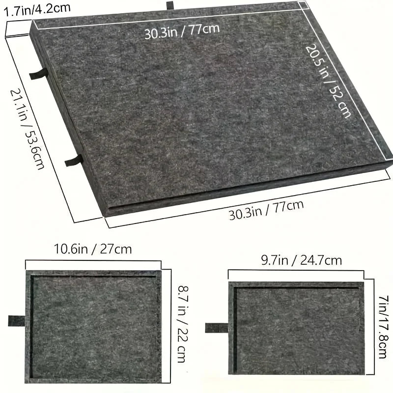 6-in-1 Tiltable Puzzle Board Desk with 6 Drawers - Holds 1000pcs