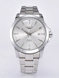 Men's Automatic Watch | Mechanical Business Date Stainless Steel Luminous Waterproof