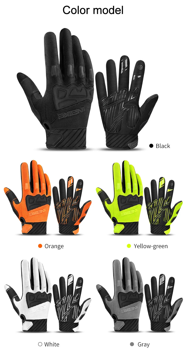 INBIKE Men's Touchscreen Cycling & Motorcycle Gloves