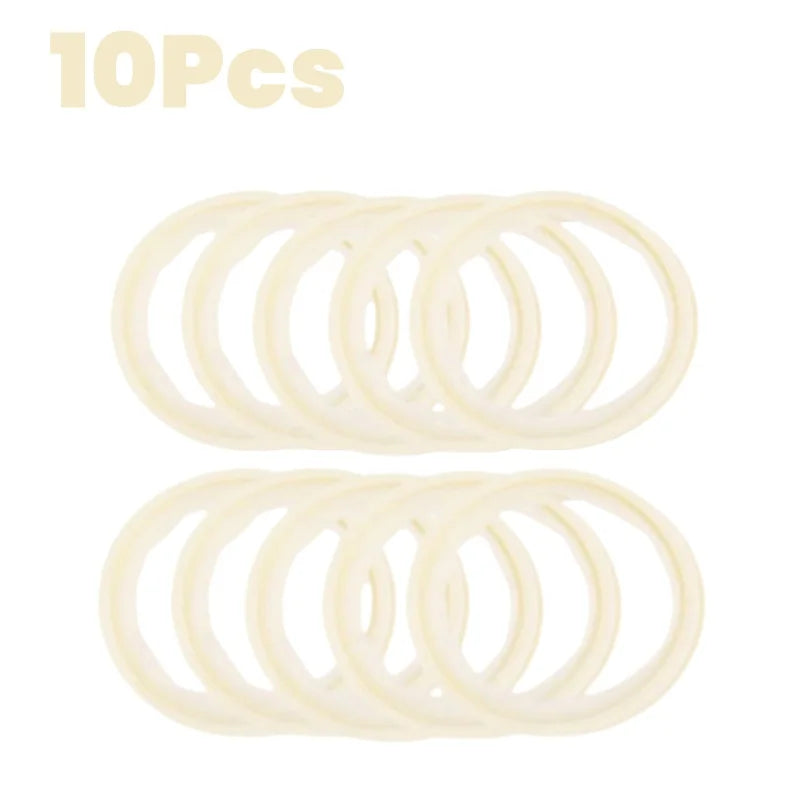 JUMTOP 10Pcs Dental O-Shape Disposable Rubber Dam Mouth Retractors