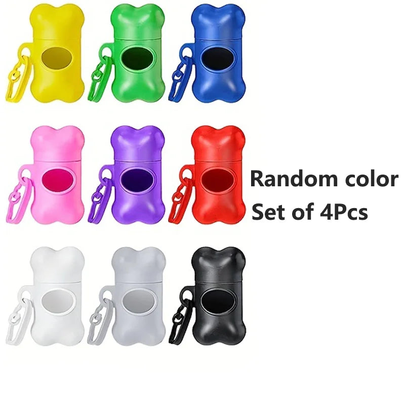 1200 Leak-Proof Dog Poop Bags | Cartoon Paw Graphic Pet Waste Bags