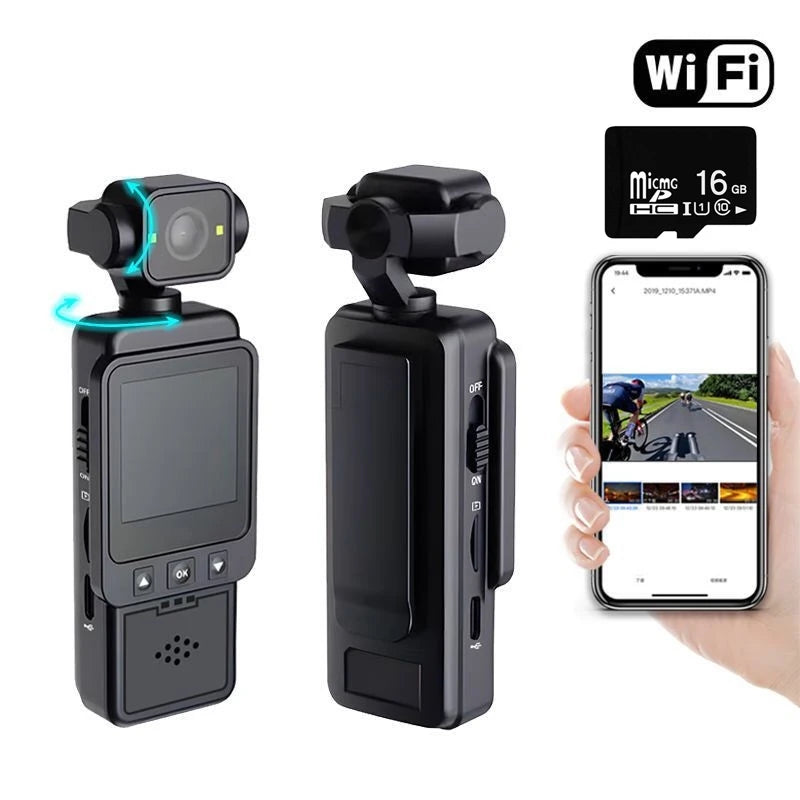 Lenovo 4K Waterproof Action Camera with Dual Screens