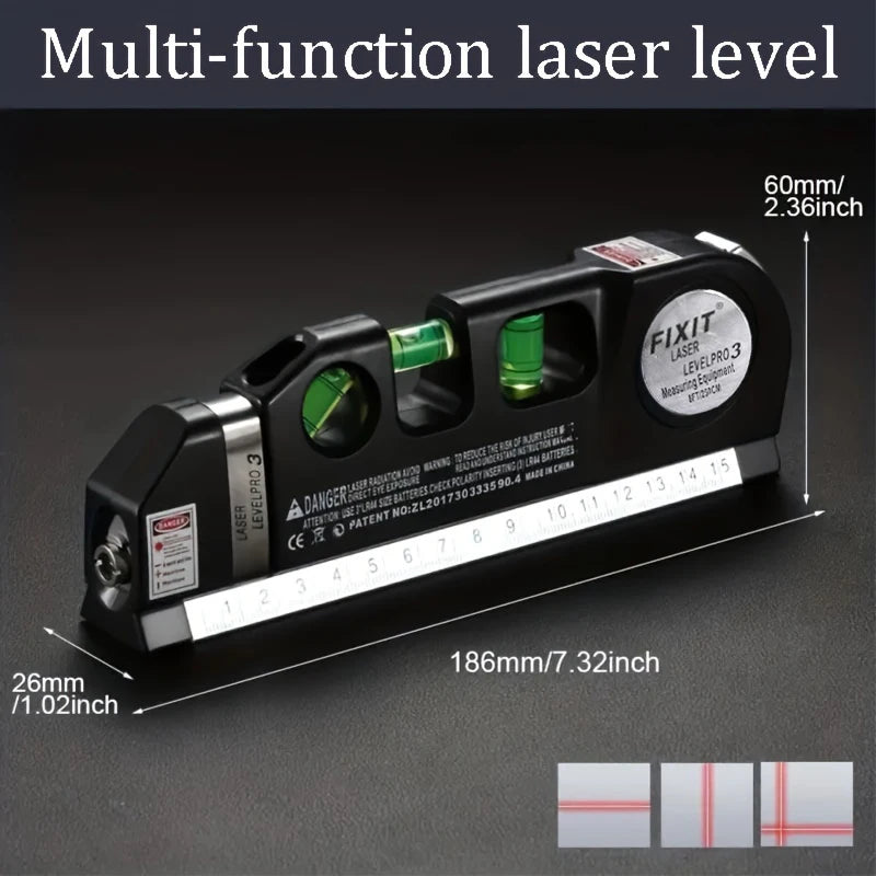 HOMEFISH Laser Level Tool - Precision for Home DIY Projects