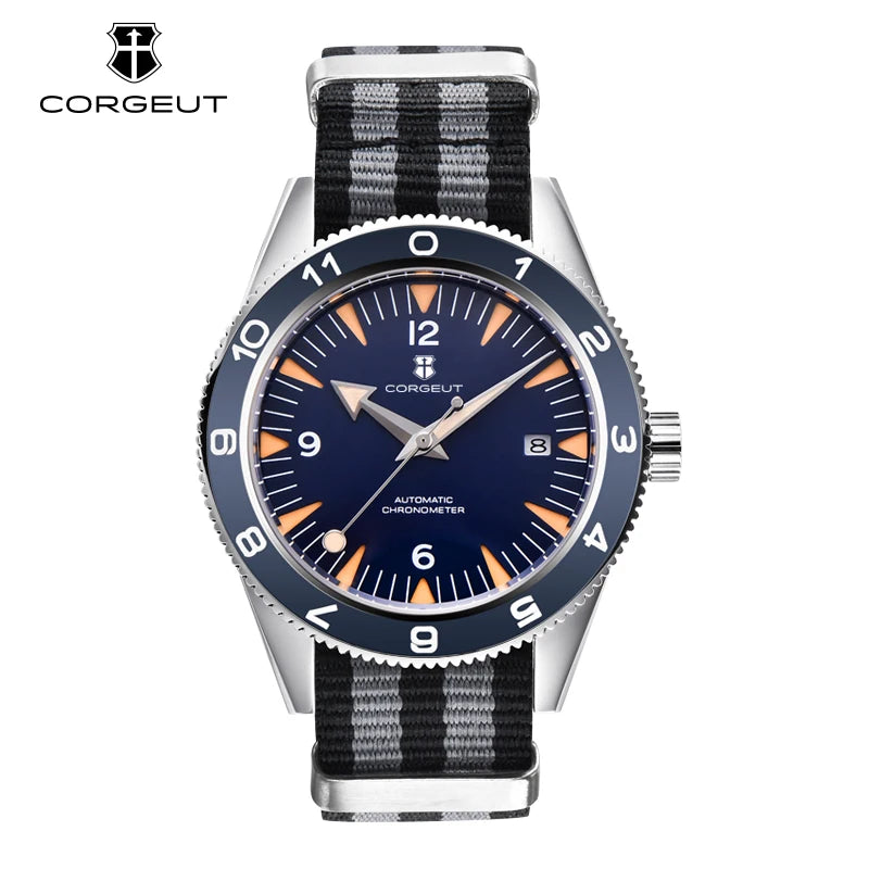 Men's Automatic Watch - Sapphire Glass, 100m Water Resistant