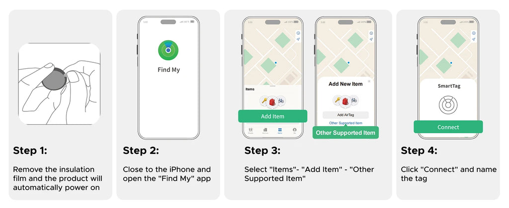 UGREEN Finder Smart Tag with Apple Find My for iOS Devices
