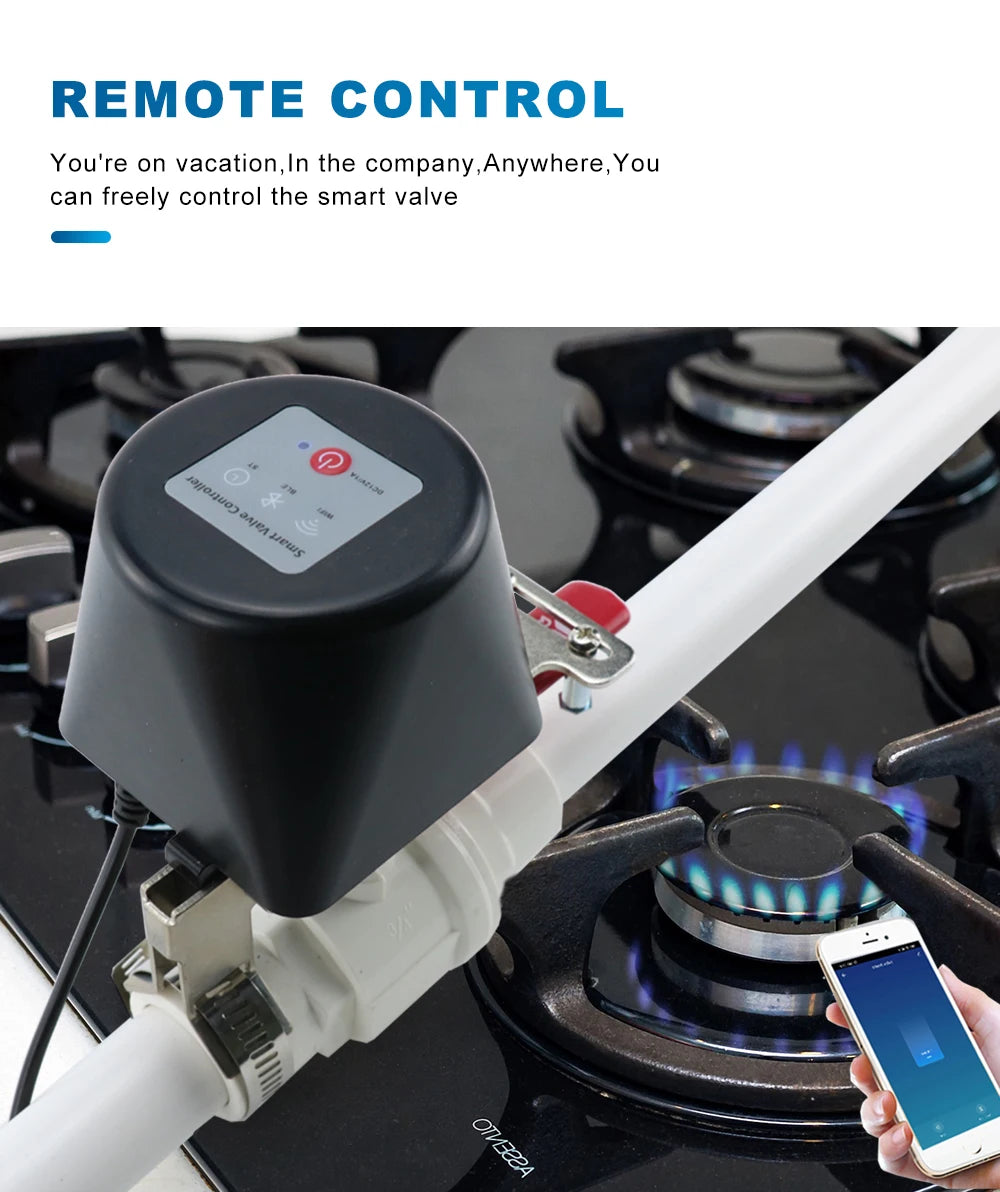 Smart Gas & Water Valve Robot | Automated Leak Protection