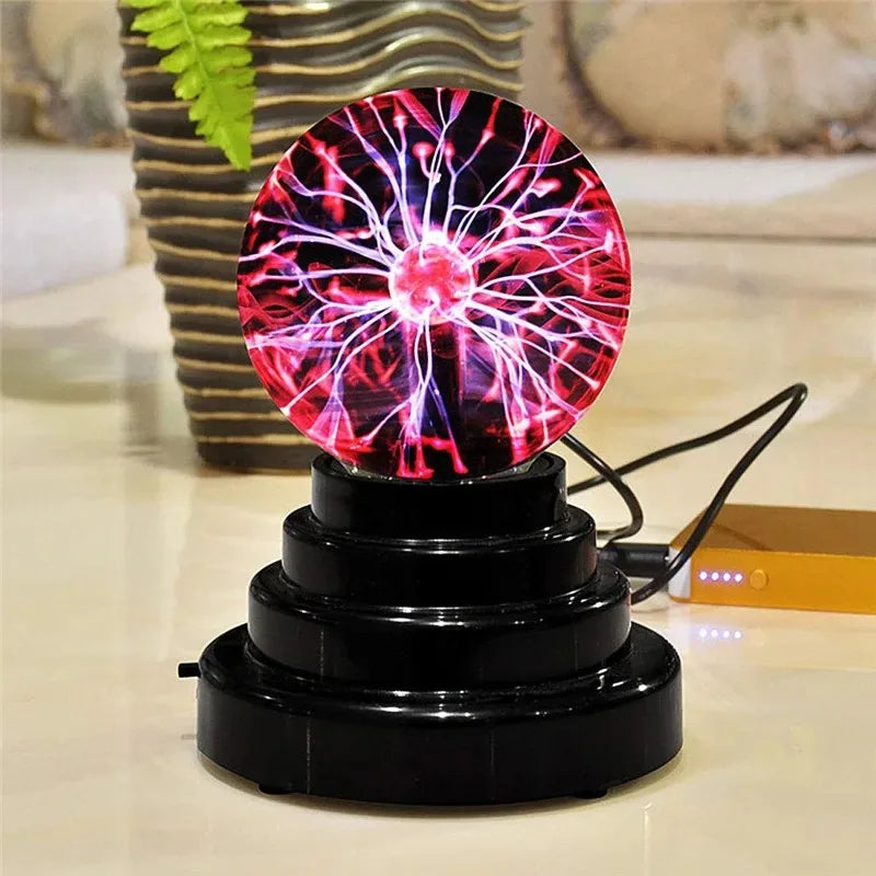 Magic Plasma Ball Lamp - LED Atmosphere Light for Bedroom & Kids Gifts