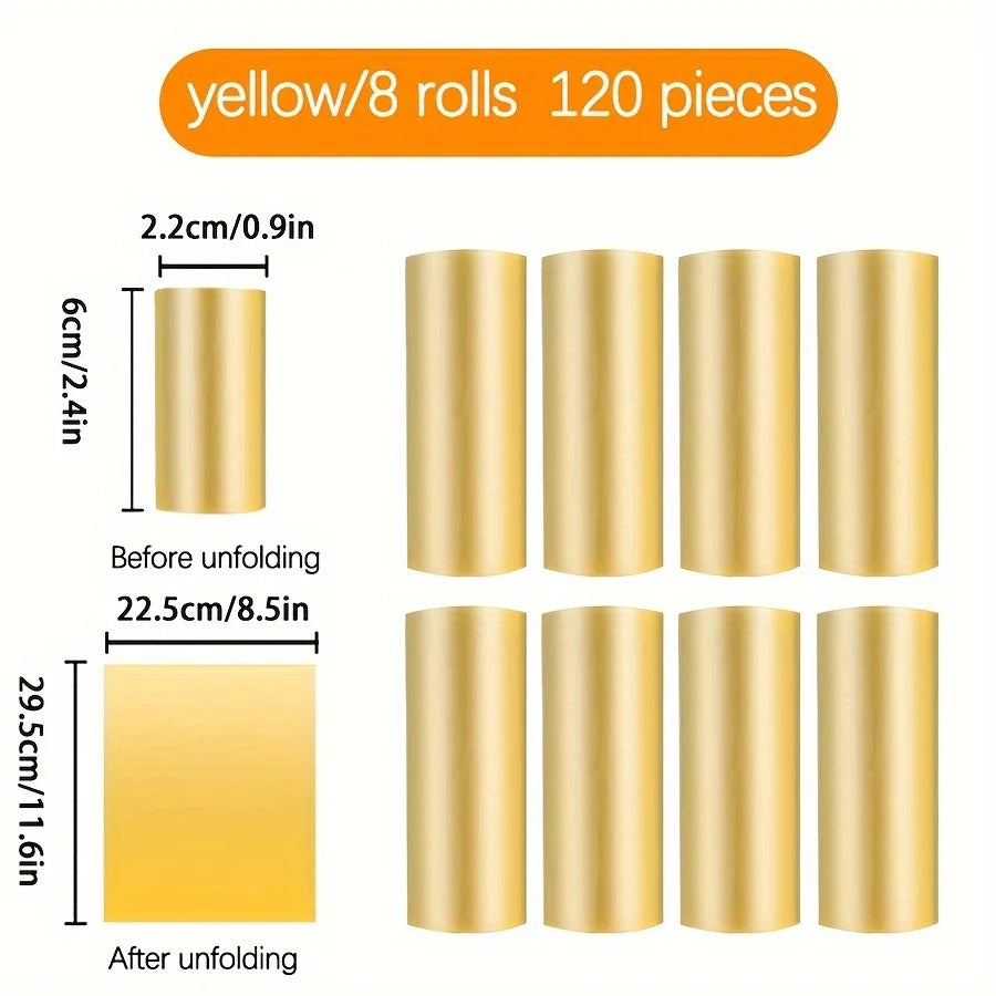 1200 Leak-Proof Dog Poop Bags | Cartoon Paw Graphic Pet Waste Bags