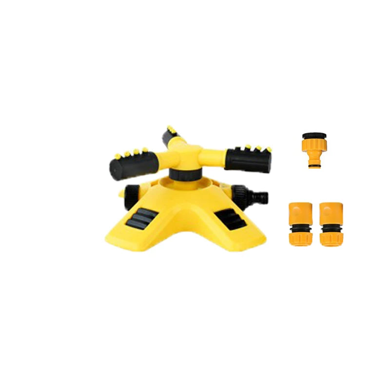 360° Automatic Rotating Garden Lawn Sprinkler for Large Area Coverage