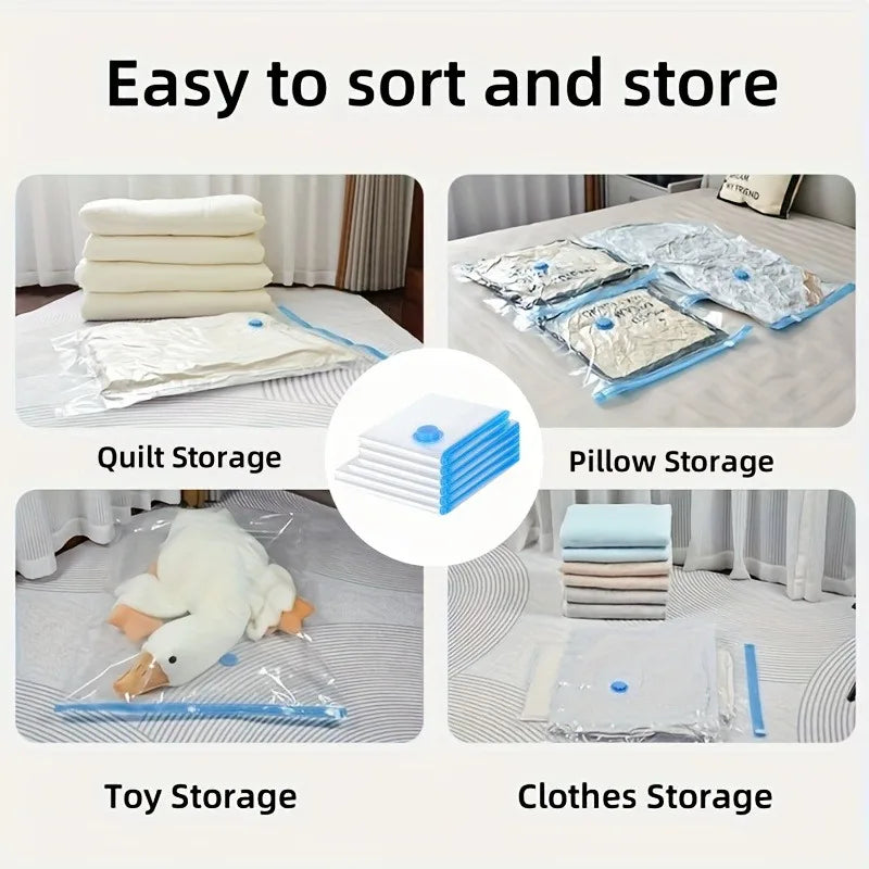 Vacuum Storage Bags 1-10 Pack | Space Saver for Comforters & Travel