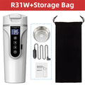 Portable Smart Car Kettle & Heating Mug - 12V/24V Touch Screen Thermal Cup