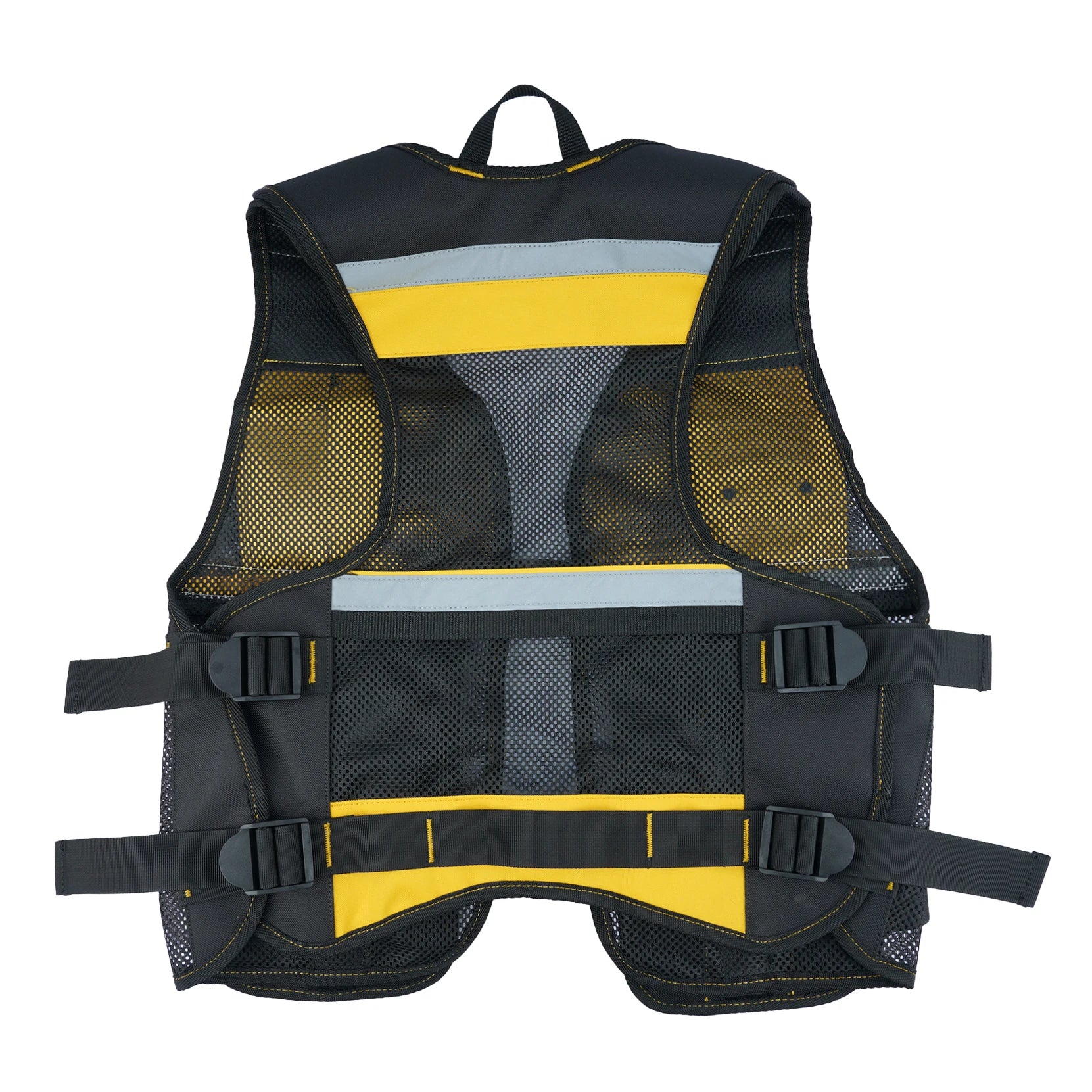 MELOTOUGH Reflective Safety Tool Vest with Removable Phone Holder - High Visibility Workwear